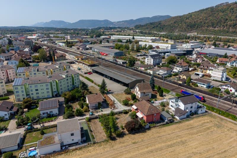 Bauland in Bahnhofsnähe
