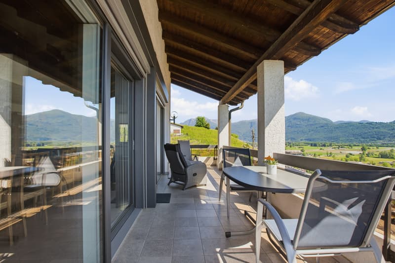 Terrazzo dal soggiorno
