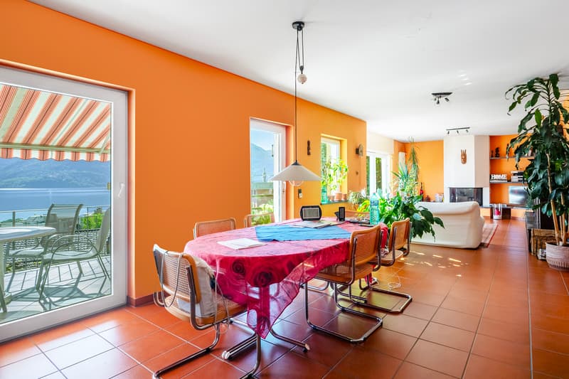 Soggiorno e sala da pranzo