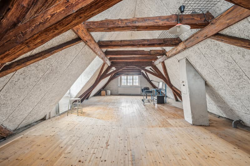 Dachgeschoss im Atelierhaus