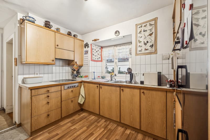 Küche im Wohnhaus