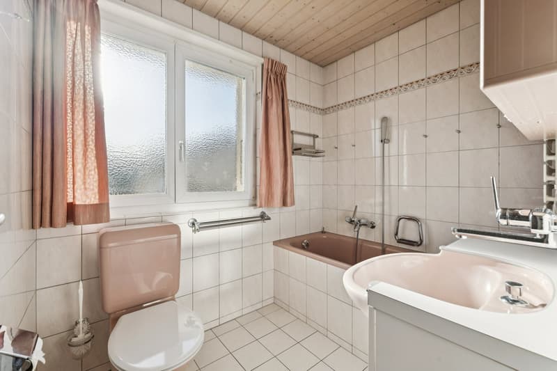 Das Badezimmer bietet die Möglichkeit, zeitgemässen Komfort ganz nach den eigenen Vorstellungen zu realisieren.