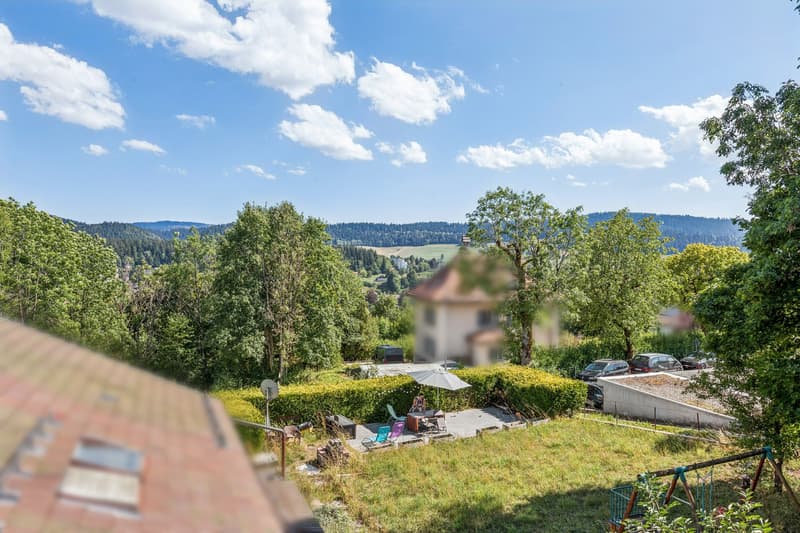 Vue du balcon