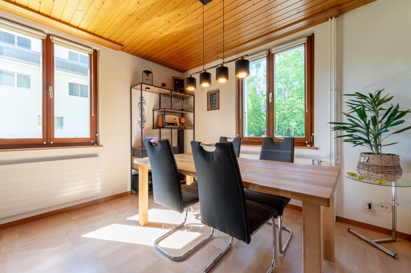 Wohn- und Essbereich Parterrewohnung (EG)