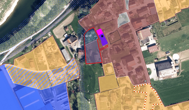 Bauzonenplan D ohne AZmax.
