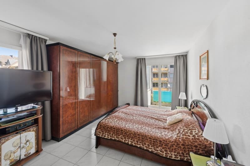 Zimmer mit Balkon