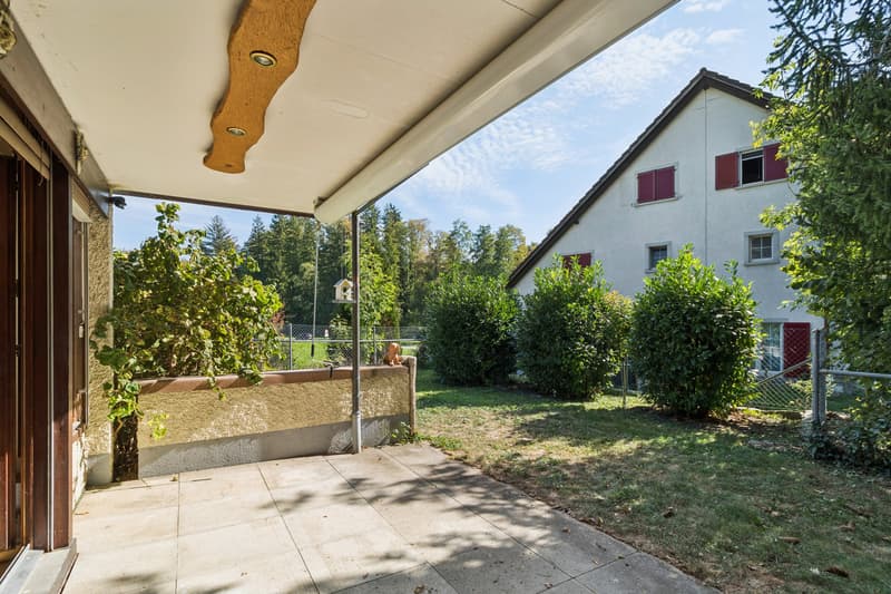 Gartenbereich bei der Terrasse
