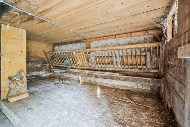 Stallung im Ökonomieteil