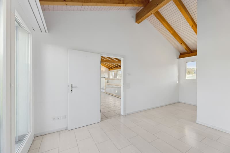 Zimmer im Obergeschoss mit Bad en suite
