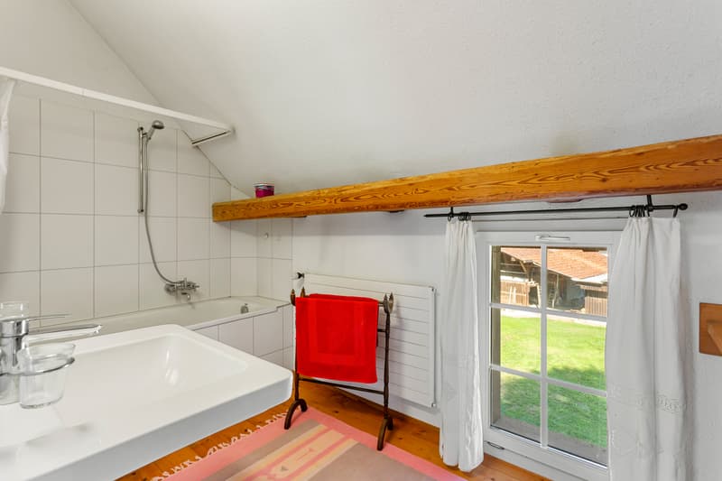 Badezimmer im Obergeschoss