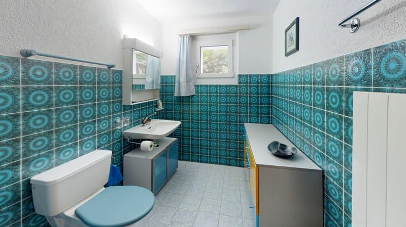 Badezimmer mit Dusche EG