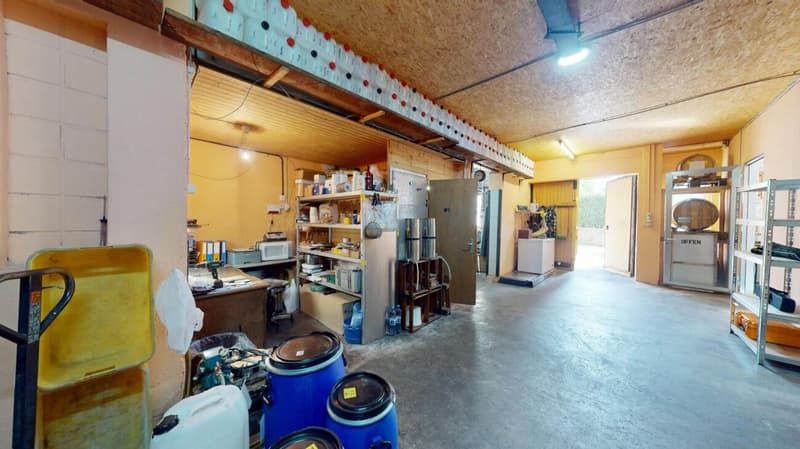 Proprietà commerciale con distilleria e potenziale di sviluppo a Gams (4)