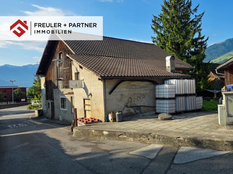 Commercial property with distillery and development potential in Gams (1)
