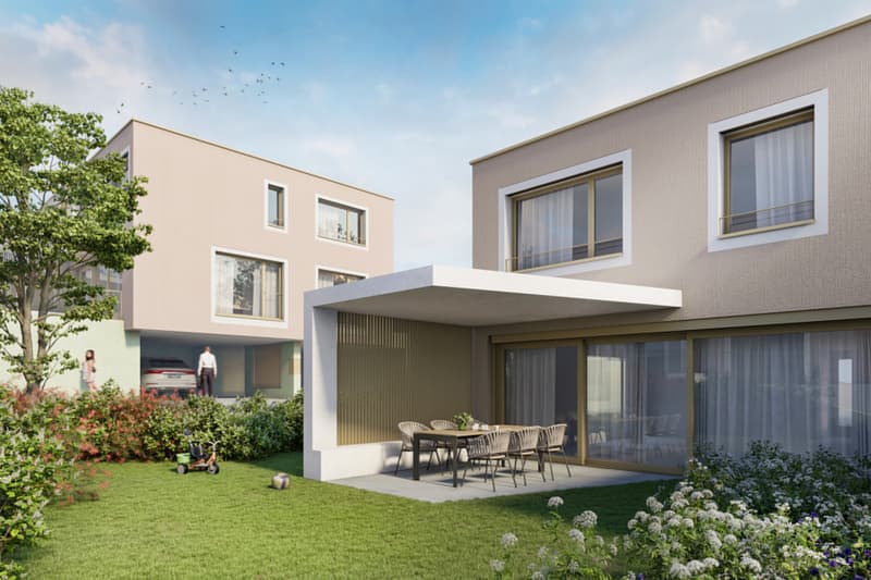 Casa unifamiliare nuova - sostenibile, moderna e sensazionalmente prezzi (7)