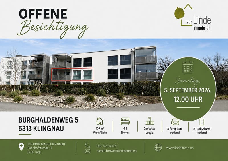 Neuwertige 4.5-Zimmer-Wohnung mit Altstadtblick in Klingnau (1)