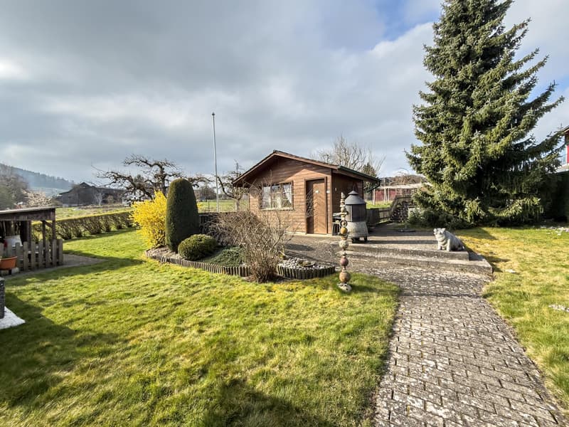 Well-maintained residential and commercial house in Melchnau for sale (4)