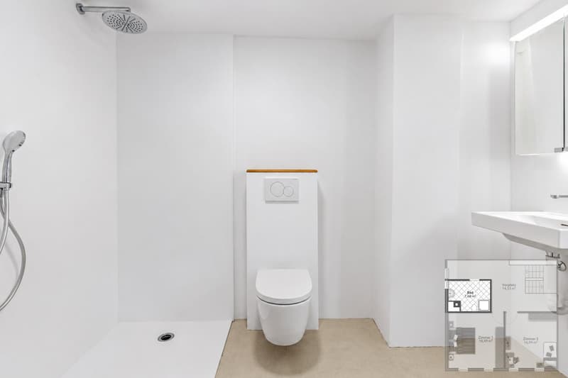 Primo occupante con feeling di casa, appartamento maisonnette ristrutturato di 3,5 locali con area di seduta (9)