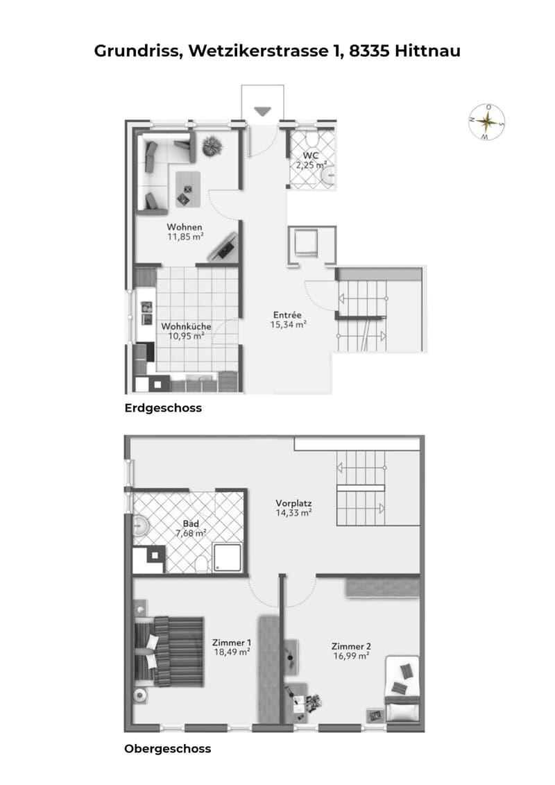 Primo occupante con feeling di casa, appartamento maisonnette ristrutturato di 3,5 locali con area di seduta (16)
