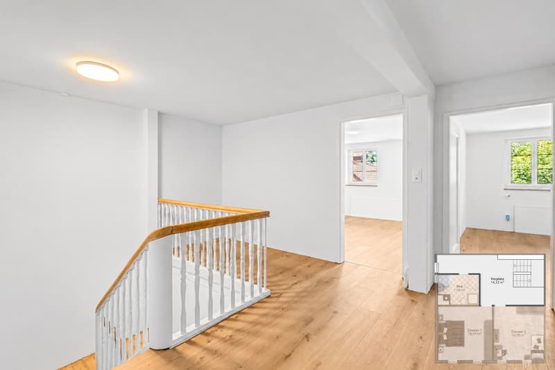 Primo occupante con feeling di casa, appartamento maisonnette ristrutturato di 3,5 locali con area di seduta (10)