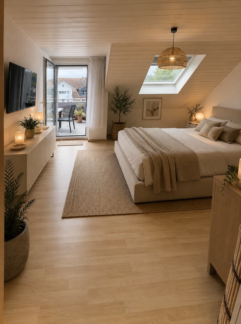 Your new home: 97.6 m² attic apartment in Müllheim (7)