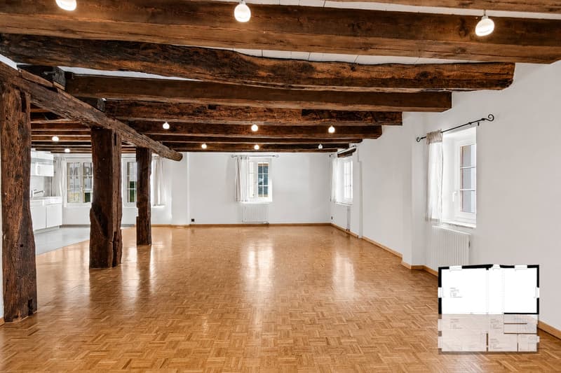 ARBEITEN, WOHNEN, WOHLFÜHLEN, Altstadthaus mit Charakter in Stein am Rhein (8)