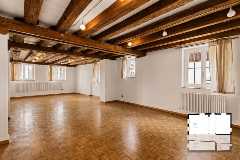 ARBEITEN, WOHNEN, WOHLFÜHLEN, Altstadthaus mit Charakter in Stein am Rhein (11)
