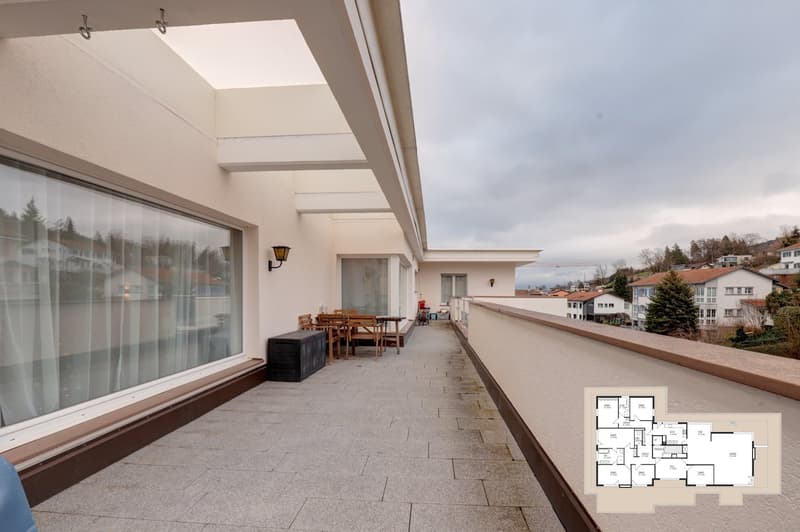 240 m² Penthouse mit Panorama-Bodenseeblick und 210 m² Terrasse (23)