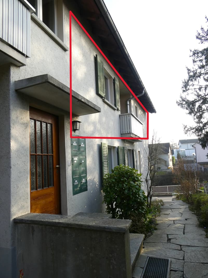 3.5 plus 1 Zusatzzimmer-Wohnung in Schaffhausen Mutzentäli (1)
