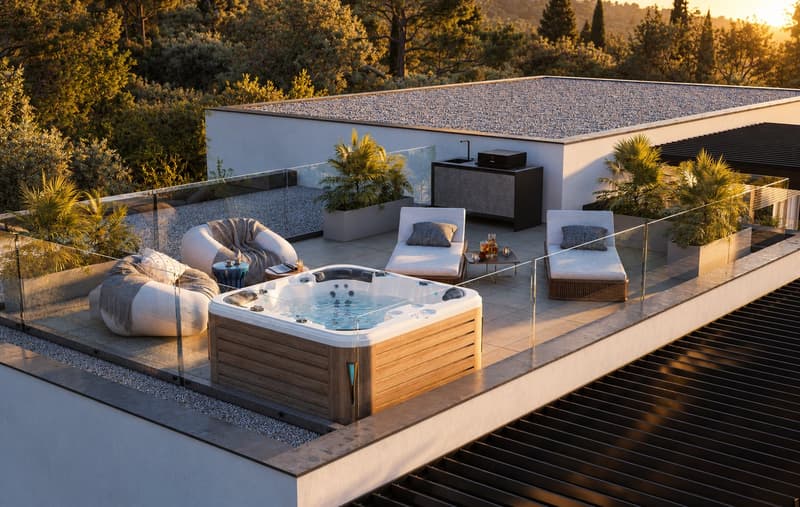 Residenza Le Gemme - Esclusivo Appartamento Attico con grandi terrazze e vista lago (9)