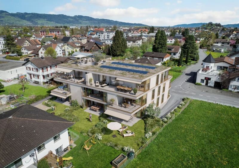 Spacious garden apartment - the dream home in the center of Oberriet (5)