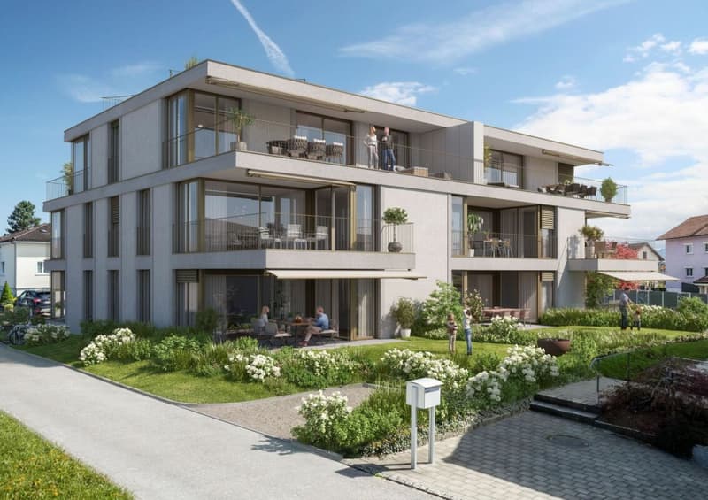 Spacious garden apartment - the dream home in the center of Oberriet (4)