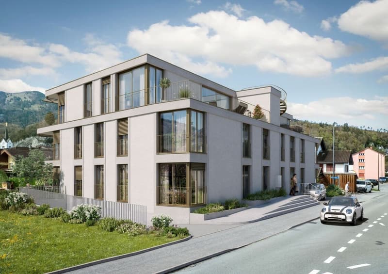 Spacious garden apartment - the dream home in the center of Oberriet (3)