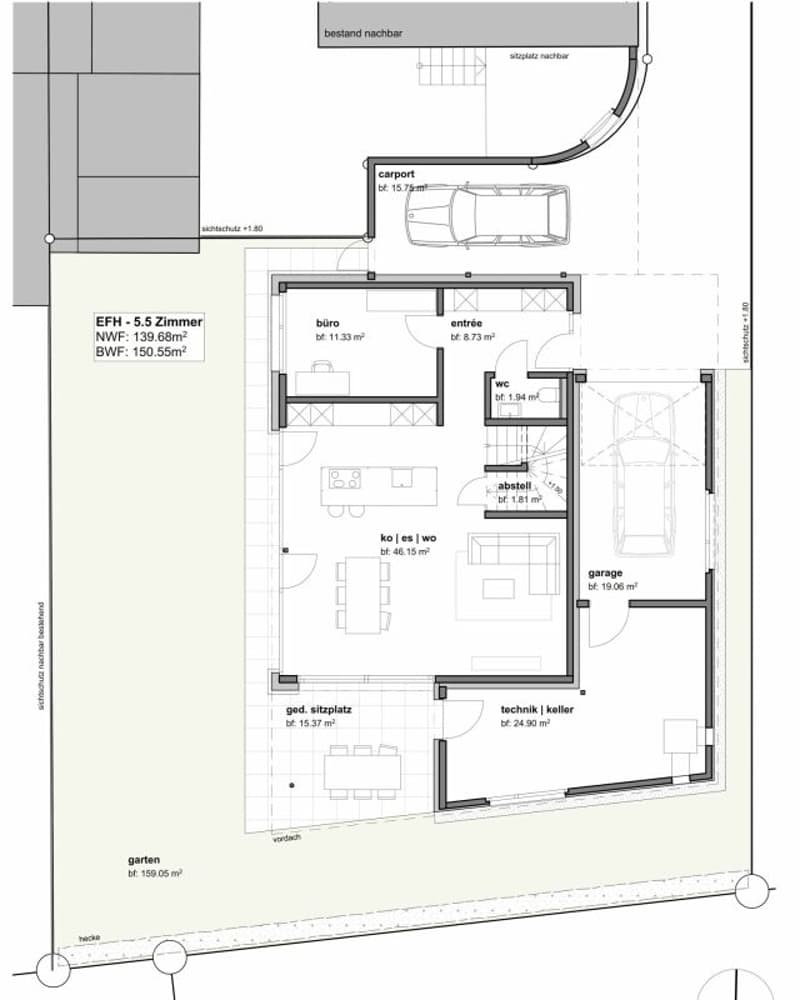 Authorized new single-family house project in a great family location in Heerbrugg (12)
