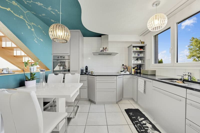 Family happiness in Goldach - 5.5-room corner house with spacious garden (4)