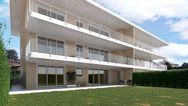 Moderno 4.5 locali in una residenza di nuova costruzione a Ligornetto (2)