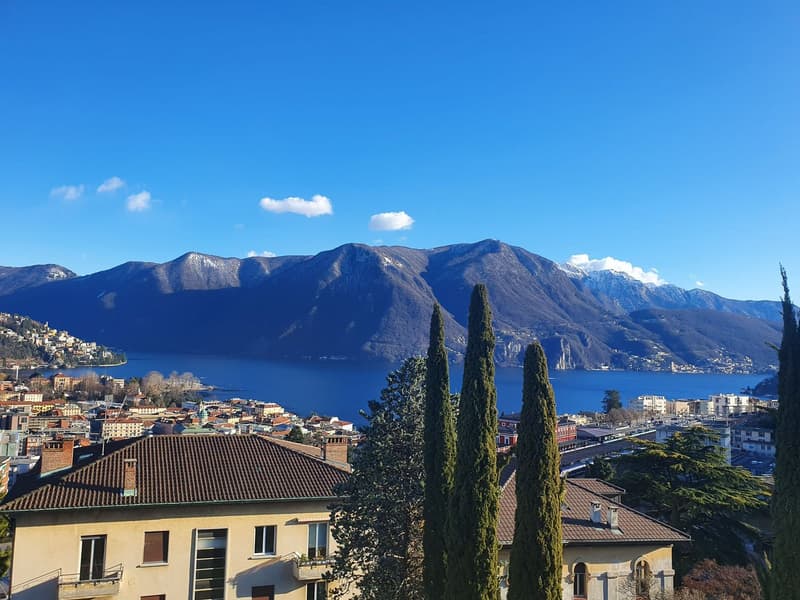 4.5 locali vista lago a Lugano in zona centrale (1)