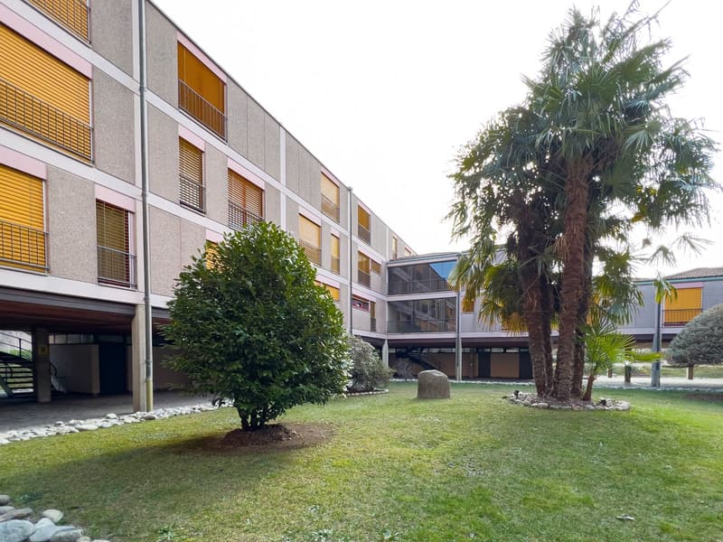 5.5 locali duplex in residenza con palestra a Mezzovico (1)