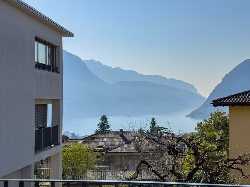 Appartement moderne 3.5 pièces avec vue sur le lac, construction neuve à Massagno (11)
