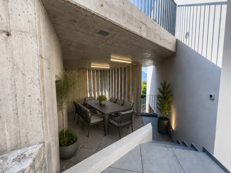 Appartement moderne 3.5 pièces avec vue sur le lac, construction neuve à Massagno (8)