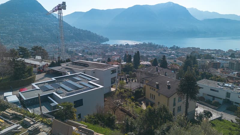 Appartement moderne 3.5 pièces avec vue sur le lac, construction neuve à Massagno (12)