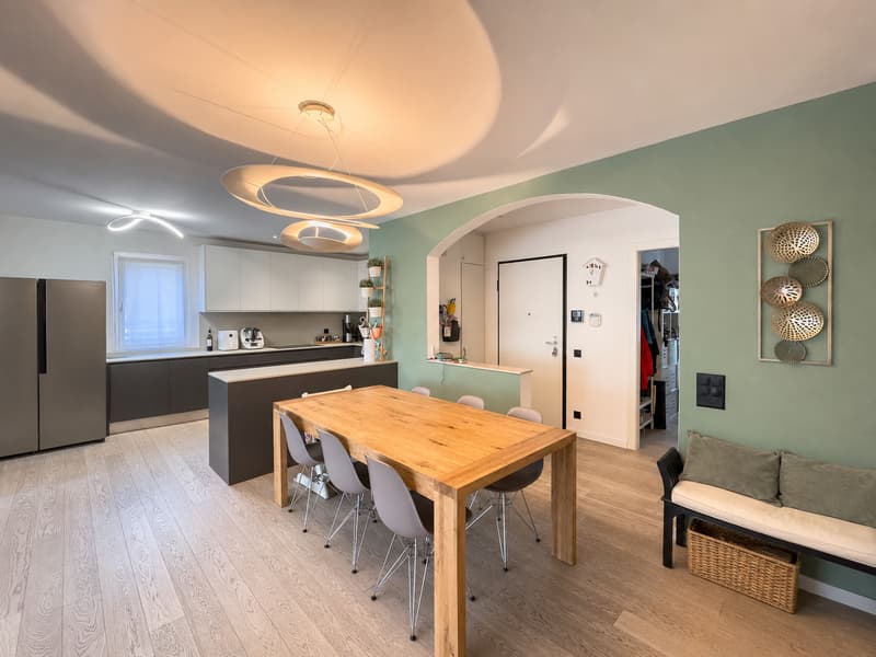 Maison bifamiliale avec grand jardin à Morbio Inferiore (2)