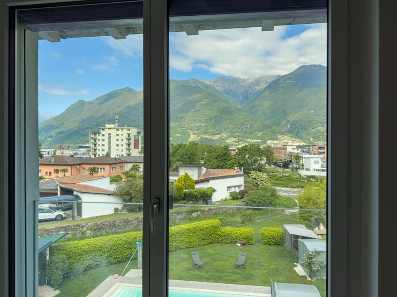 Moderne Wohnung im letzten Stock in Camorino (6)
