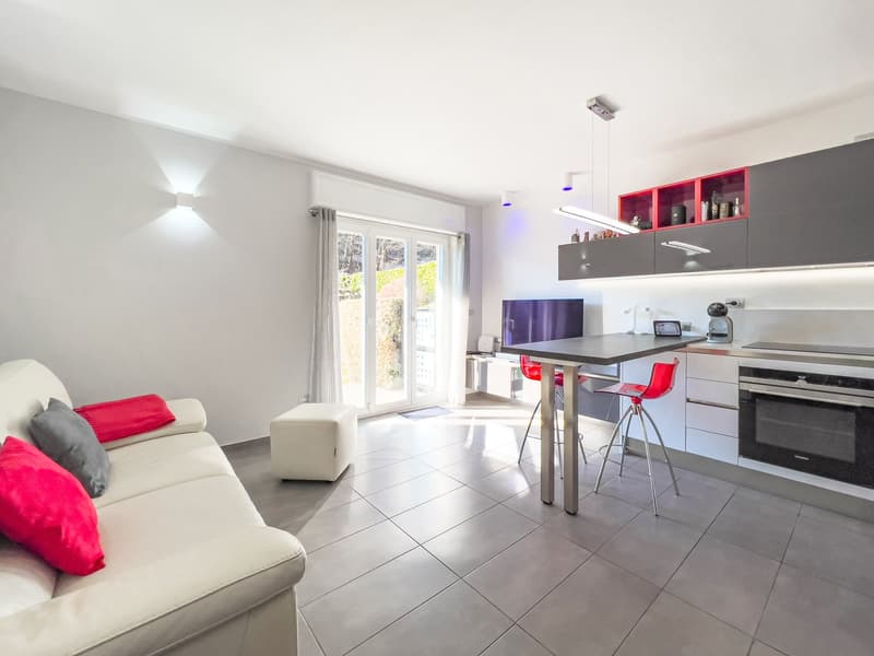 3.5 rooms with garden in Carona - Secondary residence (1)