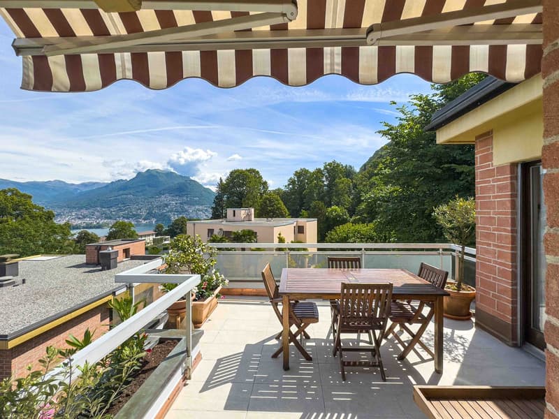 Penthouse 5 pièces avec vue sur le lac à Pazzallo (7)