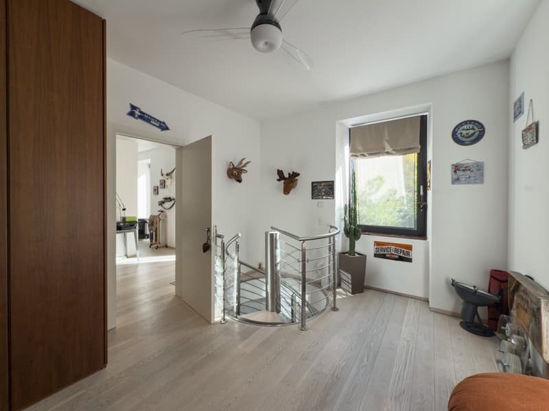 4,5 pièces duplex dans une villa d'époque à Castagnola (6)