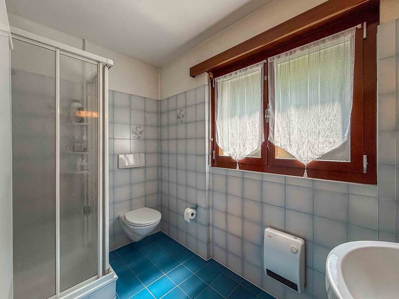 Semi-detached house with garden and hobby room in Vezia (8)