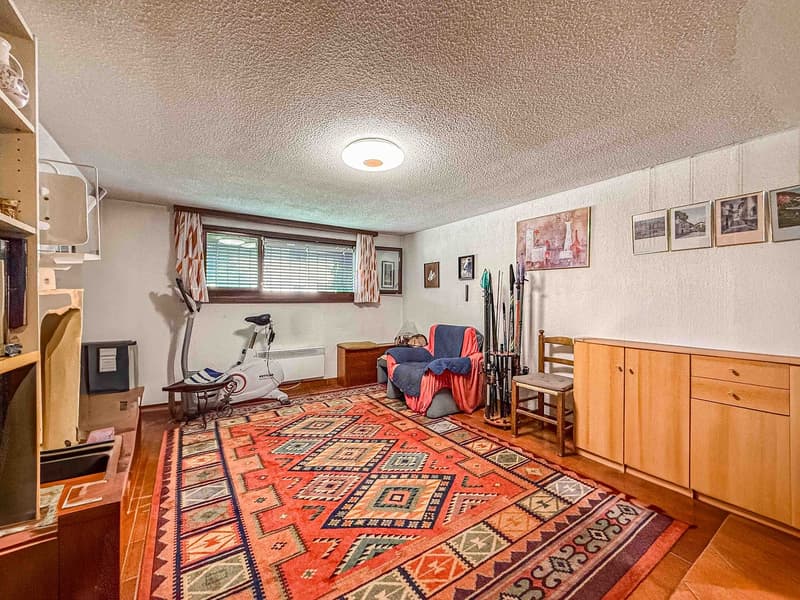 Semi-detached house with garden and hobby room in Vezia (9)