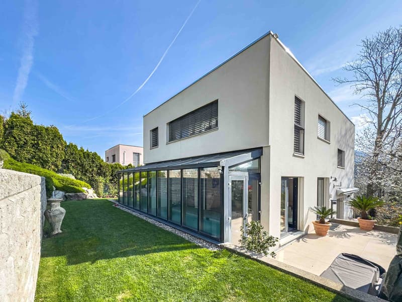 Modern villa with indoor pool in Collina d’Oro (14)