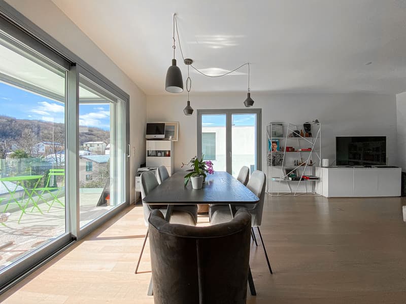 Großes 2.5-Zimmer-Wohnung im Grünen in Lugaggia - Capriasca (1)