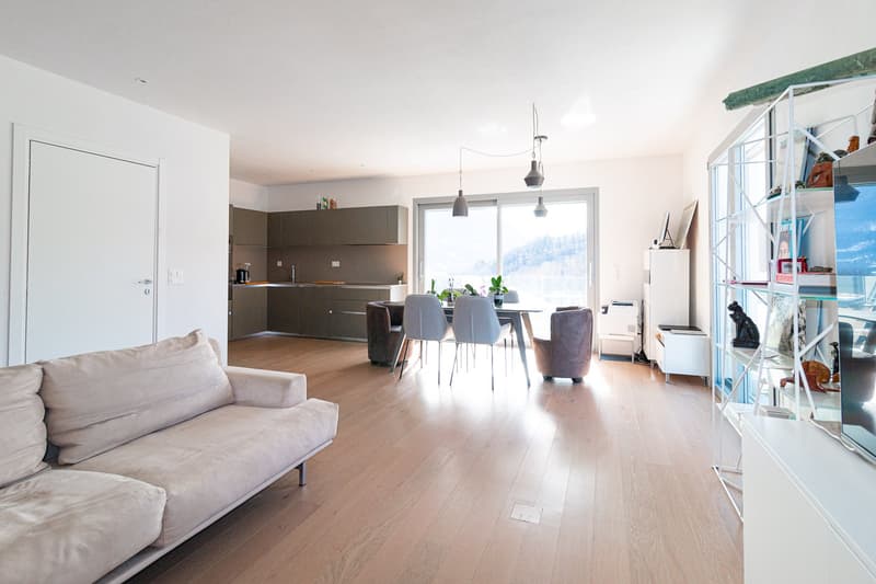 Großes 2.5-Zimmer-Wohnung im Grünen in Lugaggia - Capriasca (2)